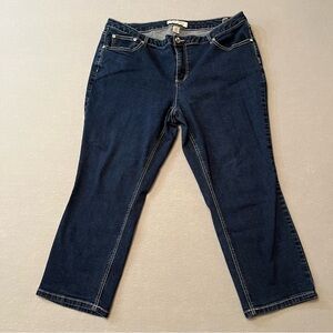 EST. 1946 Women's Blue Jeans classic 18W Cropped